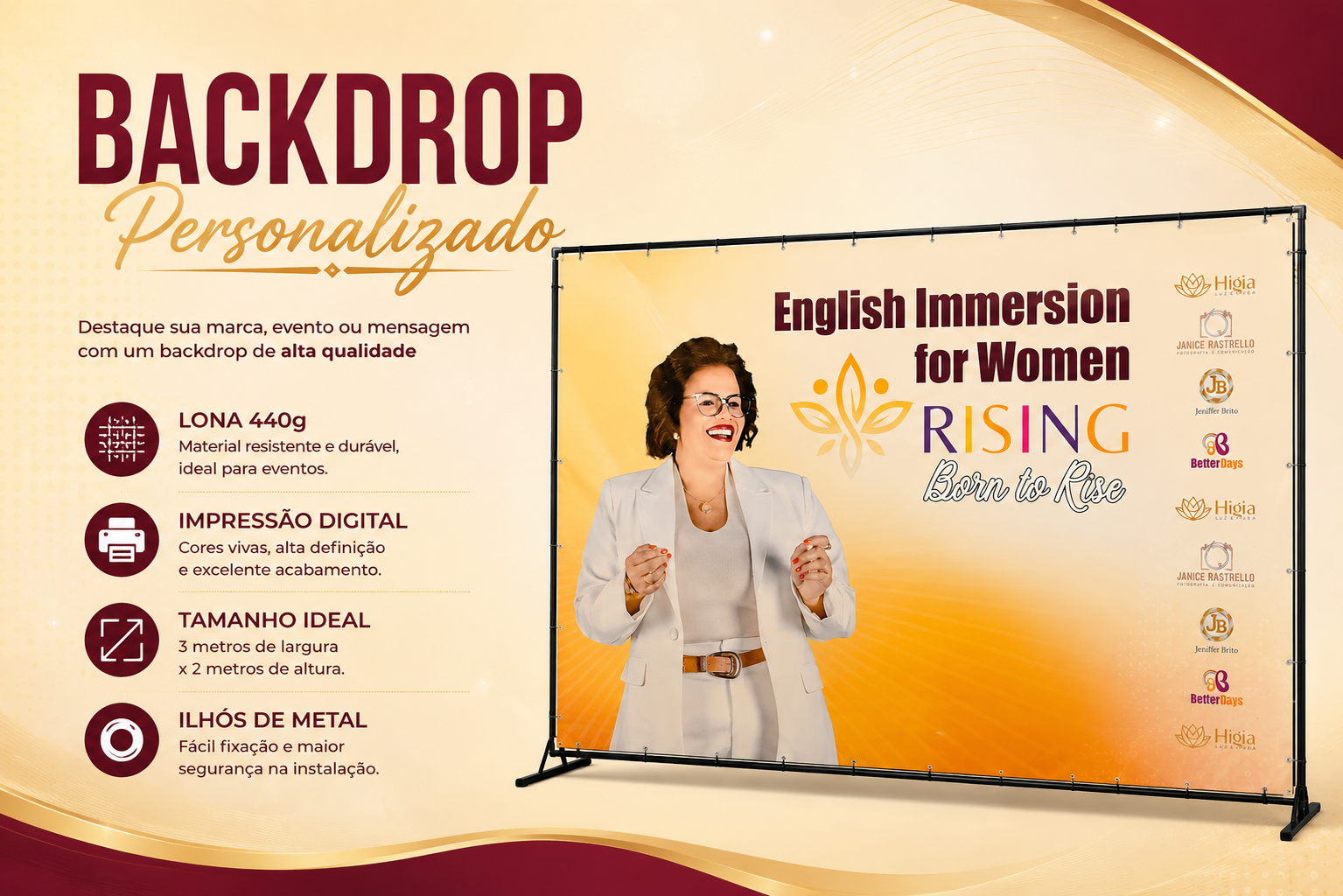 Backdrop Personalizado - Imagem 2