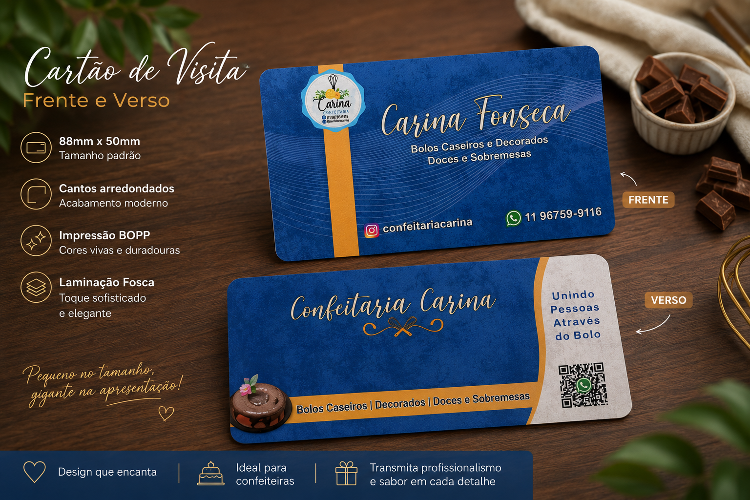 Cartão de Visita Personalizado - Imagem 2