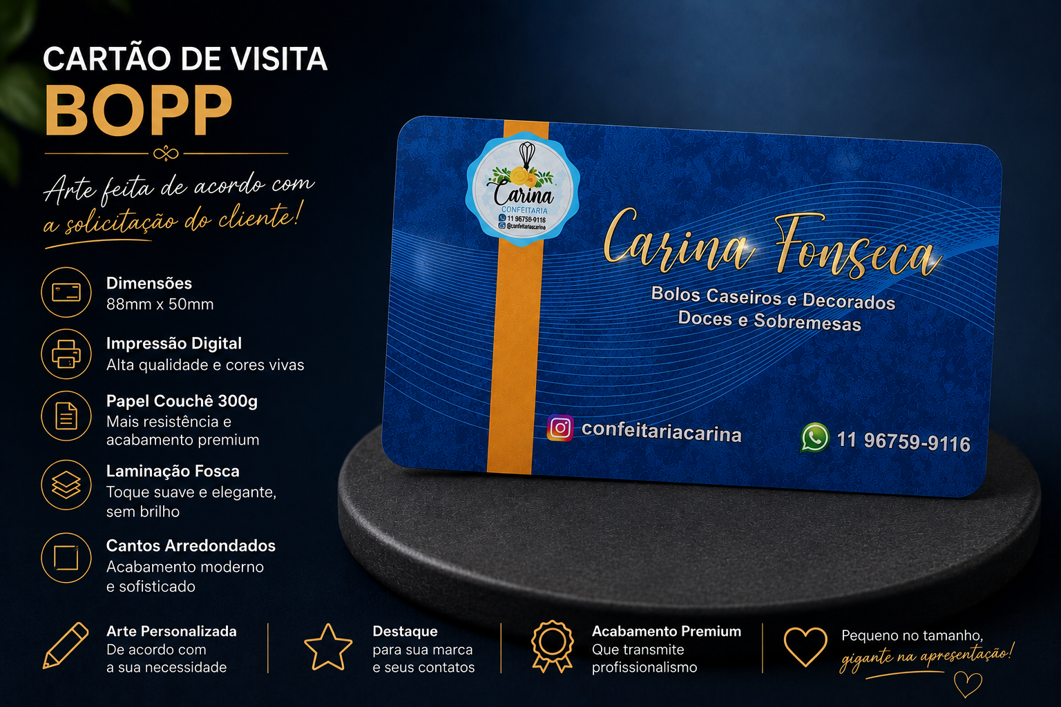 Cartão de Visita Personalizado - Imagem 6