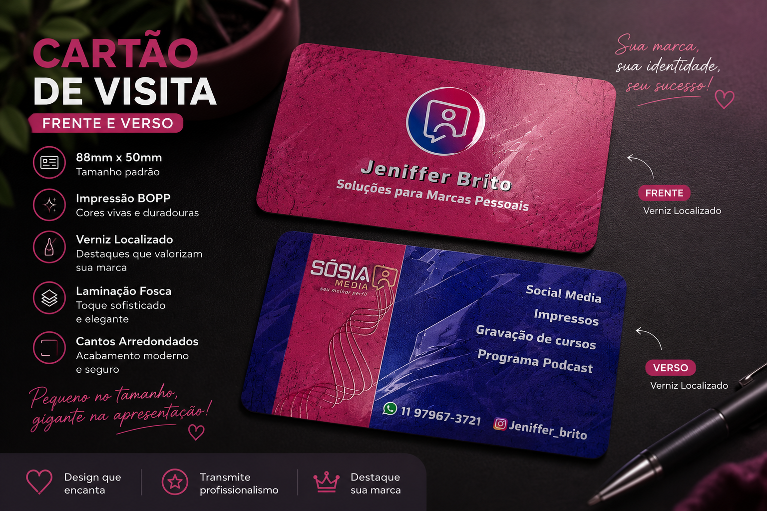 Cartão de Visita Personalizado - Imagem 11