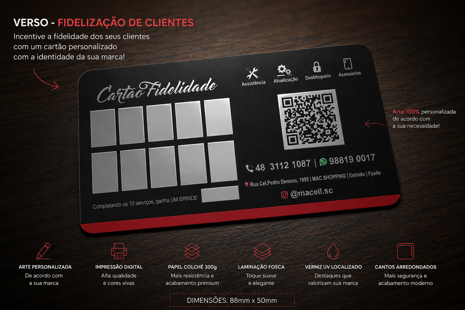 Cartão de Visita Personalizado - Imagem 3