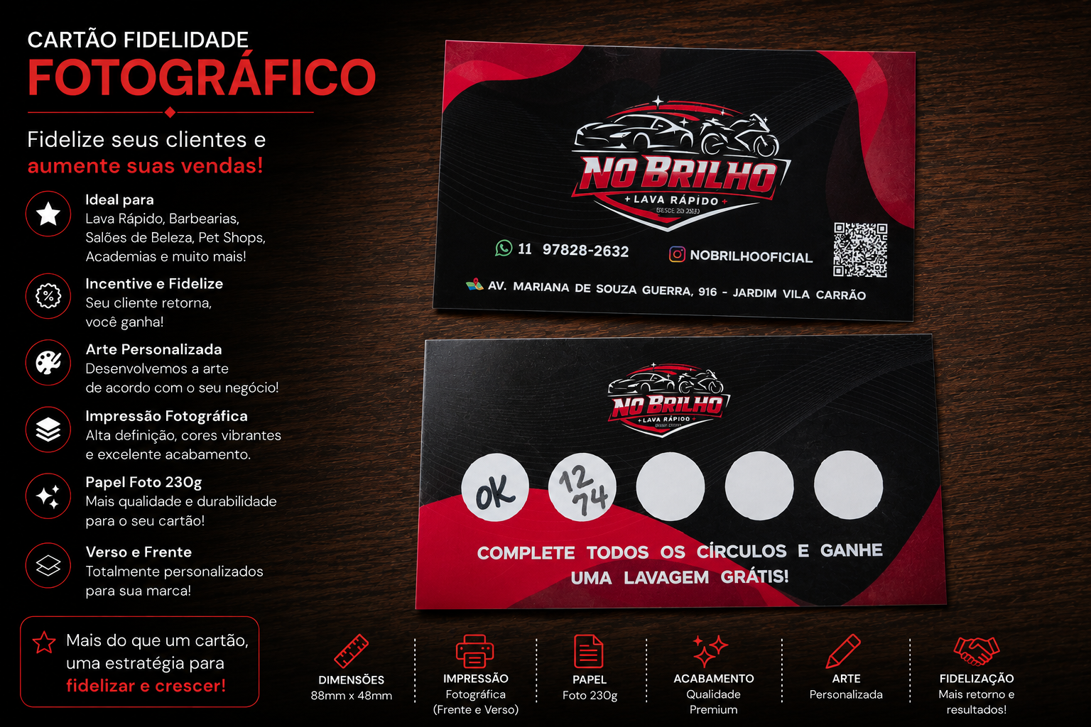 Cartão de Visita Personalizado - Imagem 13